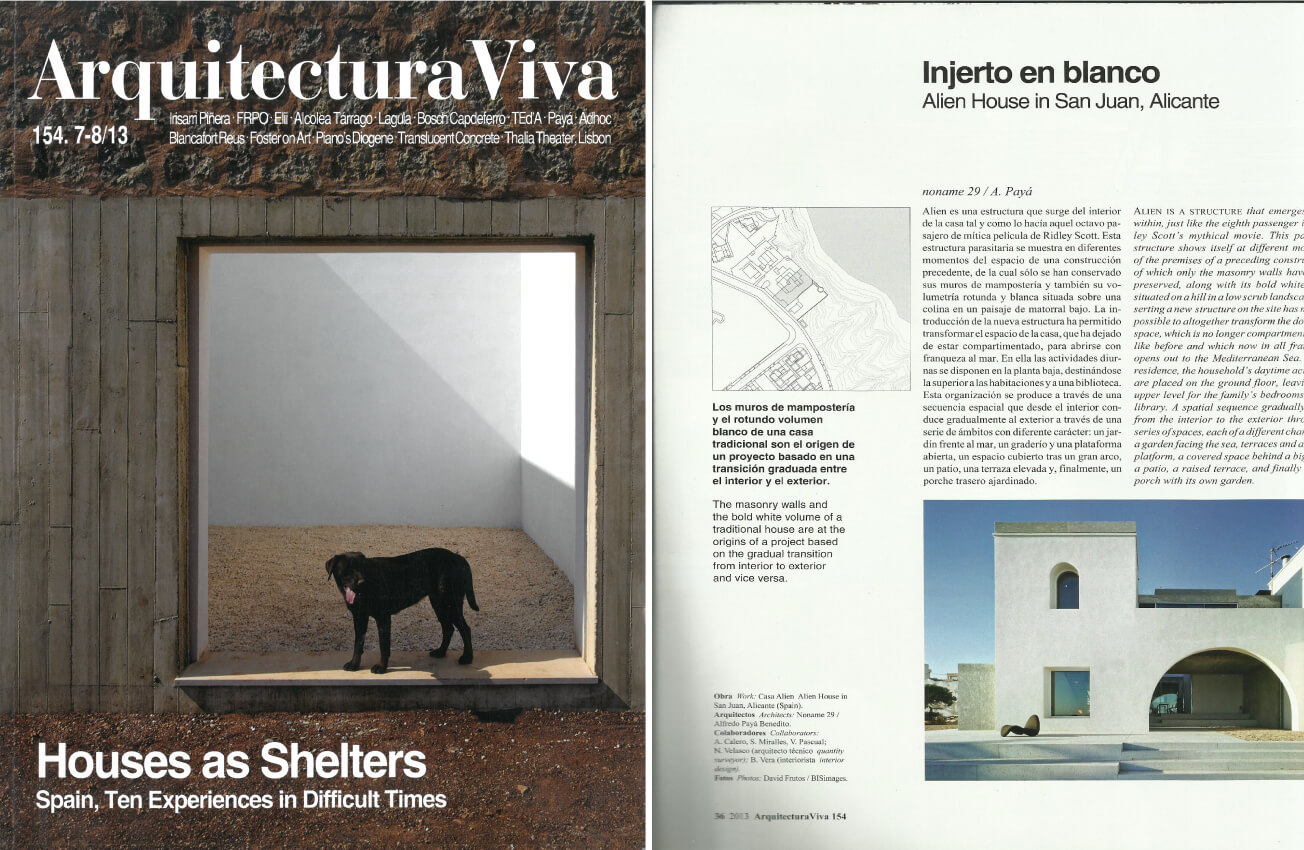 Injerto en Blanco – Alien House, Arquitectura Viva